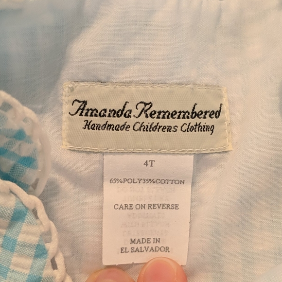 EUC mongrammed fleur de lis "Kennedy" outfit sz 4T - Picture 3 of 3